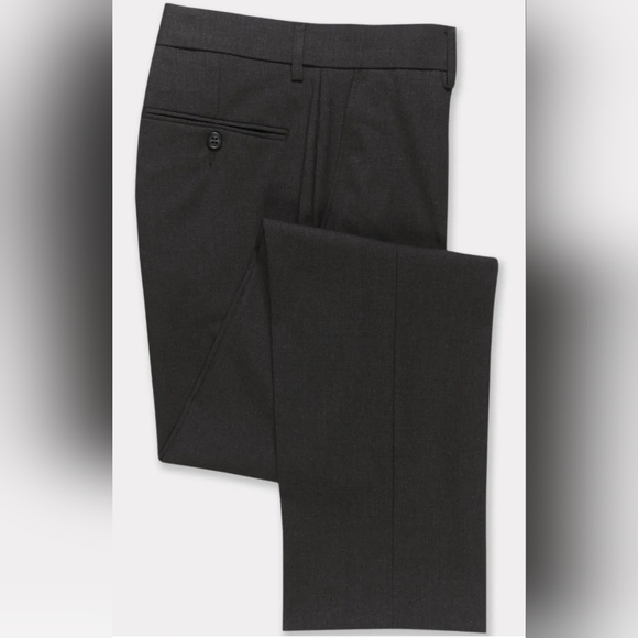 Brook Taverner Men's Monaco Charcoal Tailored Fit Trouser Size 34 Regular - Picture 3 of 3